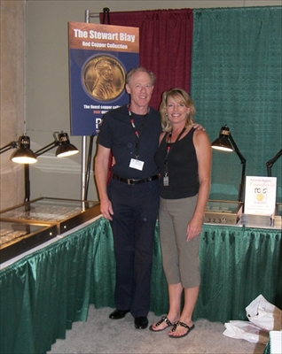 Stewart Blay at the Display